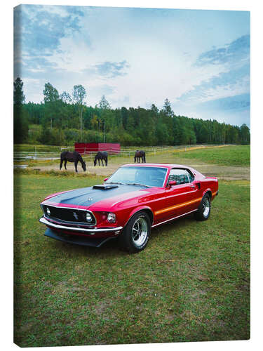 Obraz na płótnie 1969 Ford Mustang Mach1 Coupé I