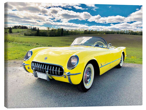 Lienzo 1955 Chevrolet Corvette Convertible I