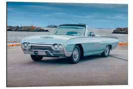 Aluminium print 1963 Ford Thunderbird Sports Roadster Convertible I - American Cars 1920 - 2020