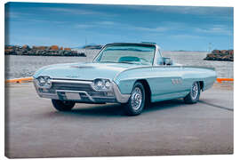 Leinwandbild 1963 Ford Thunderbird Sports Roadster Convertible I - American Cars 1920 - 2020