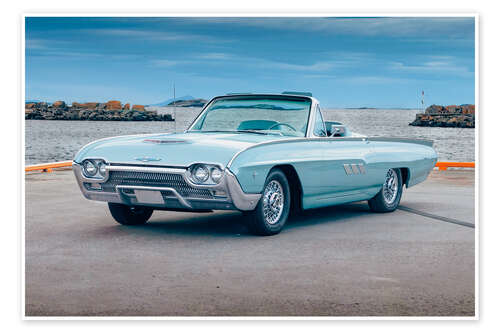 Poster 1963 Ford Thunderbird Sports Roadster Convertible I