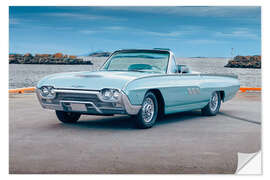 Wall sticker 1963 Ford Thunderbird Sports Roadster Convertible I