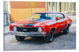 Aluminium print 1972 Chevrolet Chevelle 454 SS Hardtop Coupé I