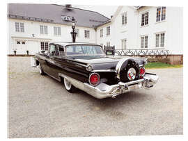 Acrylglasbild 1959 Ford Galaxie Skyliner Convertible II - American Cars 1920 - 2020