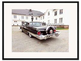 Gerahmter Kunstdruck 1959 Ford Galaxie Skyliner Convertible II