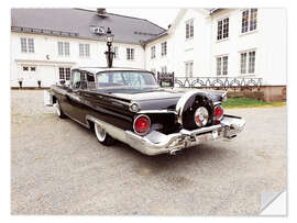 Wandsticker 1959 Ford Galaxie Skyliner Convertible II