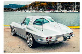 Akrylglastavla 1963 Chevrolet Corvette Stingray Sport Coupé, Split Window II