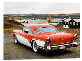 Quadro em acrílico 1957 Buick Special Hardtop Coupé II
