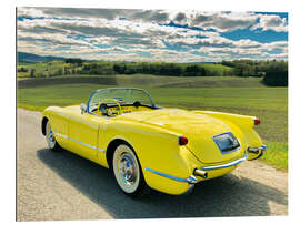 Cuadro de plexi-alu 1955 Chevrolet Corvette Convertible II