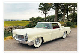 Wall print 1956 Continental Mark II Hardtop Coupé I - American Cars 1920 - 2020