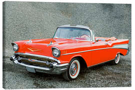 Leinwandbild 1957 Chevrolet Bel Air Convertible I
