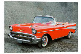 Quadro em PVC 1957 Chevrolet Bel Air Convertible I