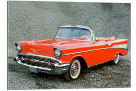 Cuadro de plexi-alu 1957 Chevrolet Bel Air Convertible I