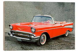 Holzbild 1957 Chevrolet Bel Air Convertible I