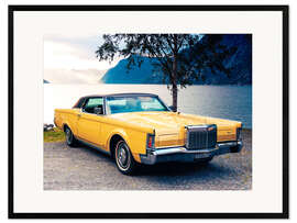 Gerahmter Kunstdruck 1971 Lincoln Continental Mark III, I