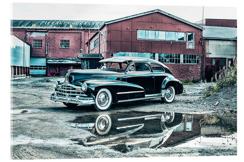 Tableau en verre acrylique 1948 Pontiac Torpedo Coupé I