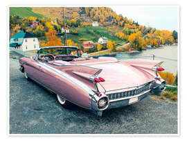 Wall print 1959 Cadillac Eldorado Biarritz Convertible II - American Cars 1920 - 2020