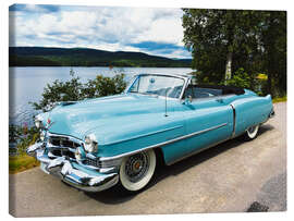 Canvastavla 1951 Cadillac Series 62 Convertible I