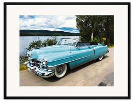 Gerahmter Kunstdruck 1951 Cadillac Series 62 Convertible I