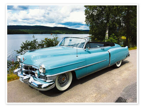 Poster 1951 Cadillac Series 62 Convertible I