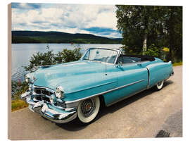 Cuadro de madera 1951 Cadillac Series 62 Convertible I