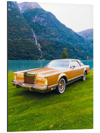 Tableau en aluminium 1978 Lincoln Continental Mark V Diamond Jubilee Edition I - American Cars 1920 - 2020