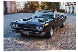 Akrylbilde 1969 Dodge Coronet RT Convertible I - American Cars 1920 - 2020