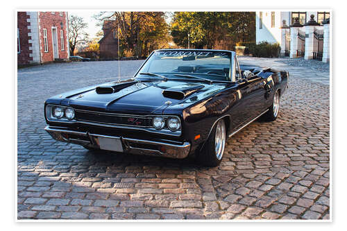 Poster 1969 Dodge Coronet RT Convertible I