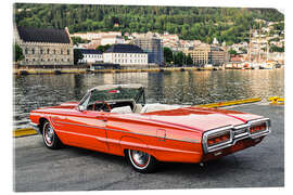 Quadro em acrílico 1965 Ford Thunderbird Convertible II