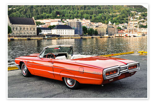Poster 1965 Ford Thunderbird Convertible II