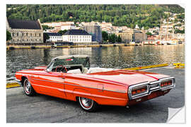Wall sticker 1965 Ford Thunderbird Convertible II