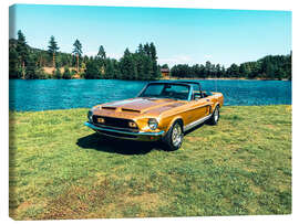 Leinwandbild 1968 Ford Shelby Cobra GT 500 Convertible I