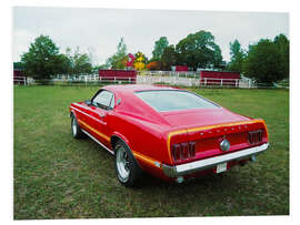 Hartschaumbild 1969 Ford Mustang Mach1 Coupé II