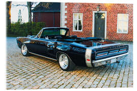 Quadro em acrílico 1969 Dodge Coronet RT Convertible II