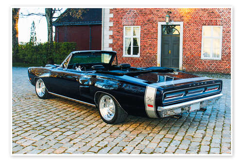 Poster 1969 Dodge Coronet RT Convertible II