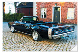 Wall sticker 1969 Dodge Coronet RT Convertible II