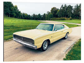 Aluminium print 1966 Dodge Charger Fastback Coupé I