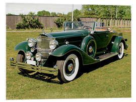 Hartschaumbild 1933 Packard 1004 Super Eight Convertible II