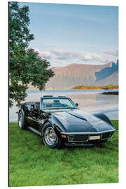 Tableau en aluminium 1971 Chevrolet Corvette C3 Cabrio I