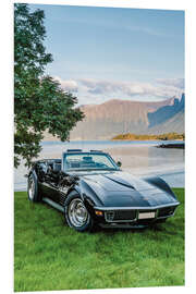 Quadro em PVC 1971 Chevrolet Corvette C3 Cabrio I