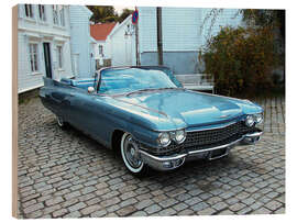 Cuadro de madera 1960 Cadillac Eldorado Biarritz convertible I