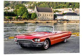 Quadro em acrílico 1965 Ford Thunderbird Convertible I