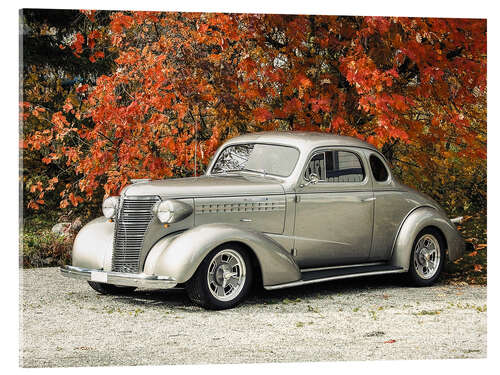 Quadro em acrílico 1938 Chevrolet Business Coupé I