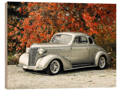 Wood print 1938 Chevrolet Business Coupé I