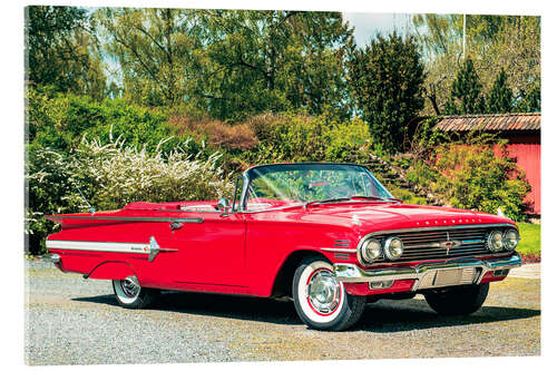 Acrylic print 1960 Chevrolet Impala Convertible I