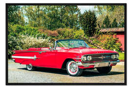 Gerahmter Kunstdruck 1960 Chevrolet Impala Convertible I