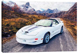 Obraz na płótnie 1999 Pontiac Firebird Trans Am Coupé 30th Anniversary I - American Cars 1920 - 2020