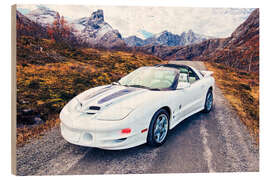 Holzbild 1999 Pontiac Firebird Trans Am Coupé 30th Anniversary I - American Cars 1920 - 2020