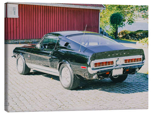 Leinwandbild 1968 Ford Shelby Cobra GT 500KR Fastback Coupé II