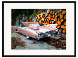 Gerahmter Kunstdruck 1959 Cadillac Eldorado Biarritz Convertible IV